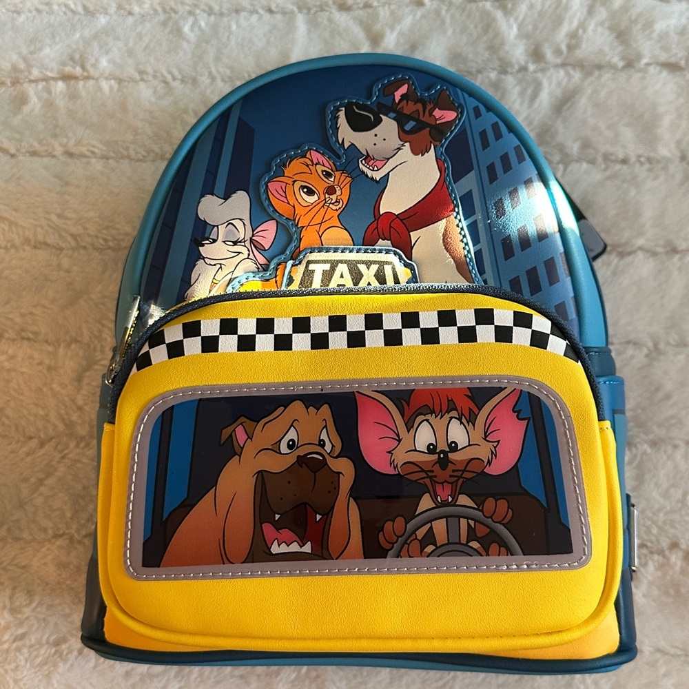 Disney Oliver and Company Loungefly backpack NWT - Picture 1 of 9